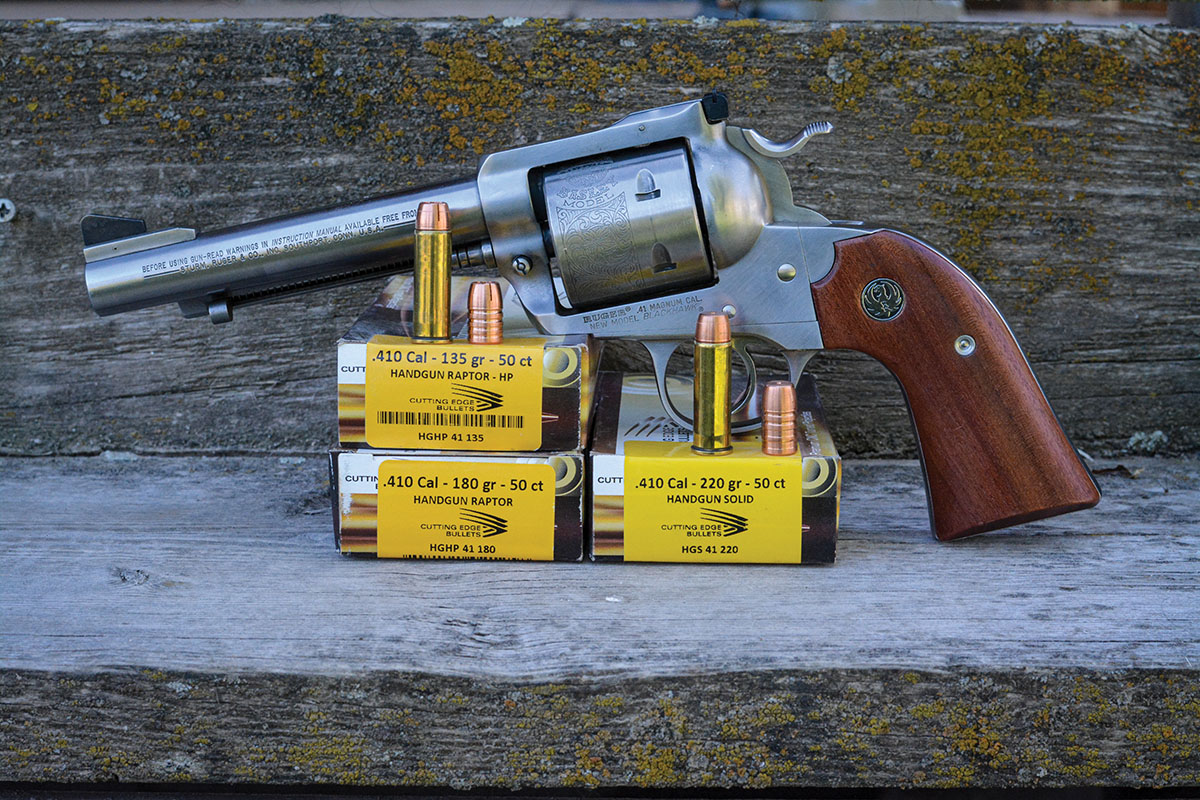 Cutting Edge bullets offer remarkable terminal performance and produce top accuracy in Brian’s tests.